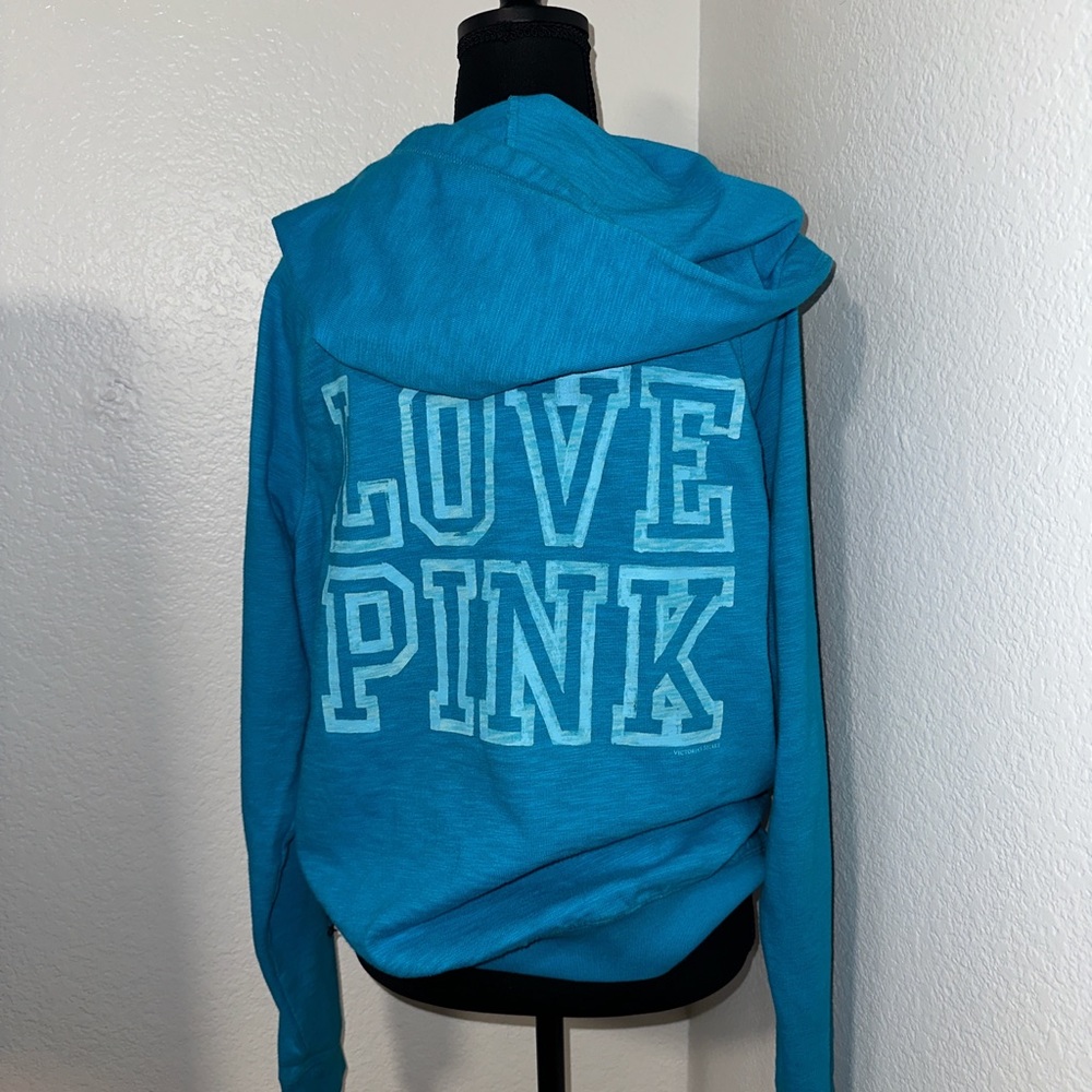 PINK Victoria's Secret Blue Hoodie